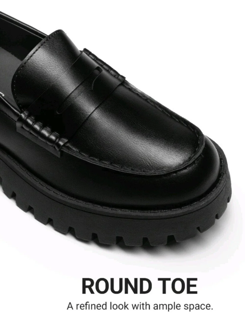 DREAM PAIRS Women's Platform Loafers